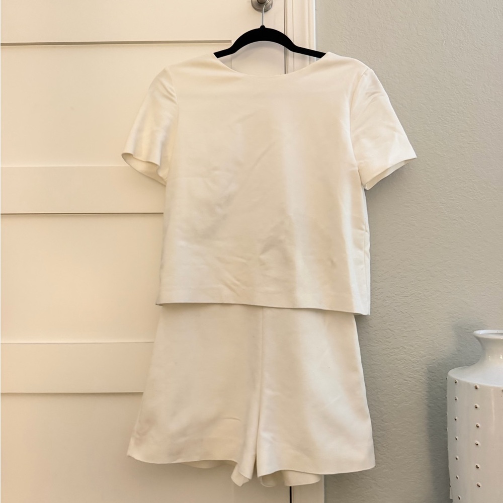 Zara white romper